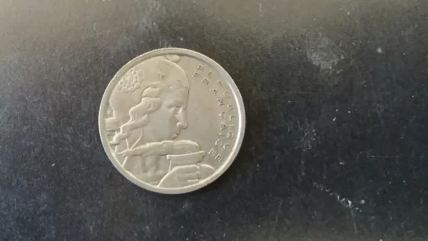 Moneda Francia 100 Francs 1954 (&21 (Usado) - Imagen 3
