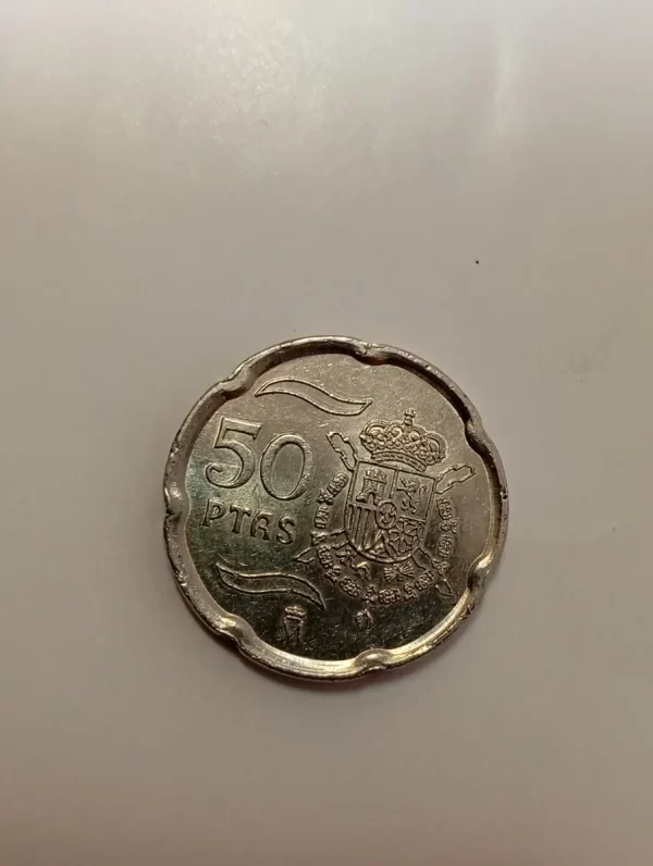 Moneda España 50 Pesetas 1999 Juan Carlos 1 (&1428 (Usado) - Imagen 3