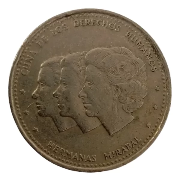 Moneda República Dominicana 25 Cets 1983 Herms Mirabal (&780 (Usado)