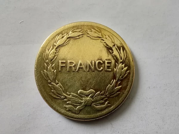 Moneda Francia Libre 2 Francs 1944 (&827 (Usado) - Imagen 3
