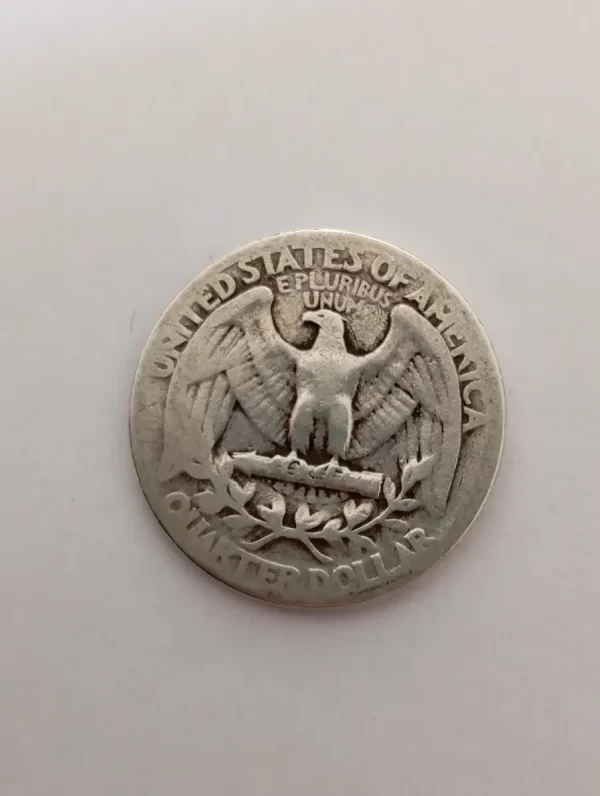 Moneda Estados Unidos 25 Cents 1934 Plata,0.9 (p137 (Usado) - Imagen 3