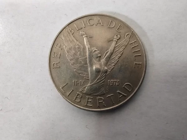 Moneda Chile 10 Pesos 1978(&1123 (Usado) - Imagen 3