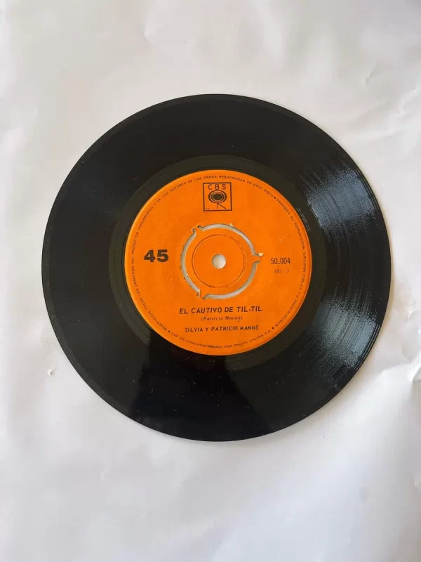 Vinilo Single Silvia Y Patricio Manns Camino A Til Til(i14 (Usado) - Imagen 4