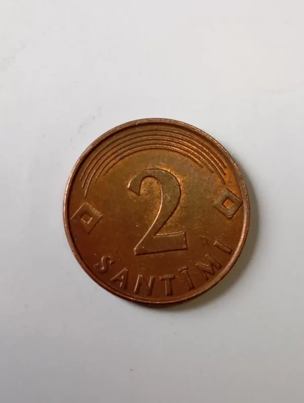 Moneda República Latvijas 2 Santini 2000 (&1767 (Usado) - Imagen 3