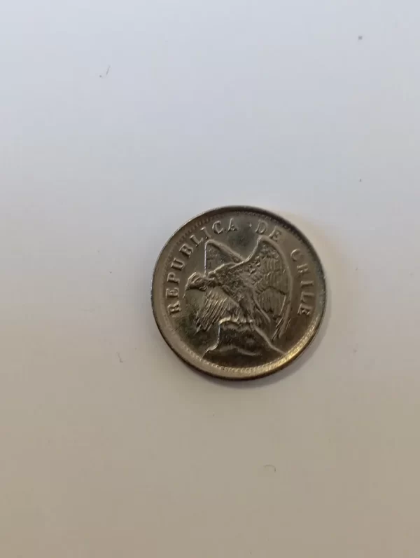 Moneda Chilena 5 Centavos 1922 Casi Unc(&359 (Usado) - Imagen 3