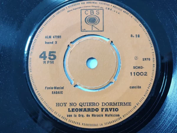 Vinilo Single De Leonardo Favio Biografía (119c (Usado) - Imagen 3