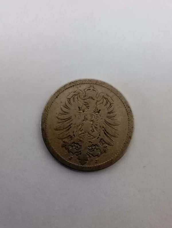 Moneda Alemania Imperio 10 Pfennig 1978 (&1611 (Usado - Imagen 2