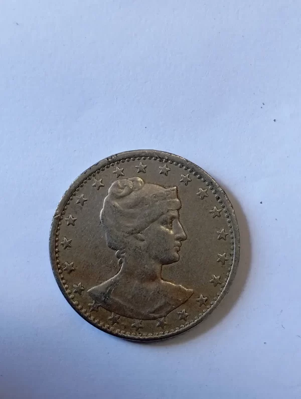 Moneda Brasil 400 Reís 1901 (&1383 (Usado) - Imagen 3