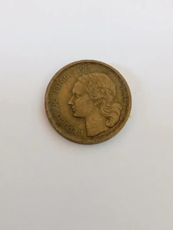 Moneda Francia 10 Francs 1950 Gallo (&440 (Usado) - Imagen 3